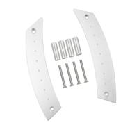 TingHaoO Panneaux de poignée de porte de voiture faciles à installer Noir Résistant aux rayures Poignées de porte intérieures Installation simple pour voiture 98-1