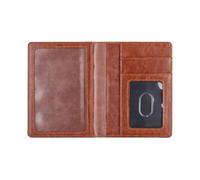 TingHaoO Passeports légers en cuir synthétique organisé avec motif en relief, pochettes de voyage pratiques pour un rangement soigné et sûr des documents, essentiels pour les voyages d'affaires