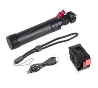 TingHaoO Perche à selfie en aluminium à charge rapide 10 000 mAh/5000 mAh pour appareil photo de sport Pocket 3 et Series