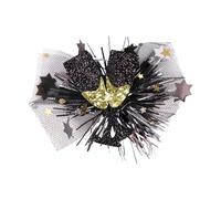 TingHaoO Pince à cheveux pour étudiant en maille pour remise de diplôme, chapeau de célibataire, décoration de cheveux pour fête de remise de diplôme