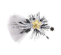 TingHaoO Pince à cheveux pour étudiant en maille pour remise de diplôme, chapeau de célibataire, décoration de cheveux pour fête de remise de diplôme