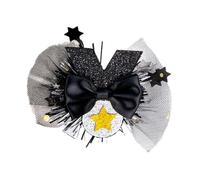 TingHaoO Pince à cheveux pour étudiant en maille pour remise de diplôme, chapeau de célibataire, décoration de cheveux pour fête de remise de diplôme