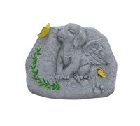 TingHaoO Pots de fleurs commémoratifs pour animaux de compagnie en plein air personnalisés pour animaux de compagnie - Pots de jardin durables et magnifiquement conçus pour la tombe