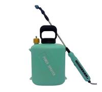 TingHaoO Pulvérisateur à dos électrique de 6 L avec poignée rechargeable, baguette rétractable, bandoulière réglable pour jardinage et jardin