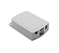 TingHaoO Répartiteur résistant aux intempéries 48 V vers 12 V 1,2 A, amplificateurs Gigabit, rallonge Ethernet pour systèmes de surveillance 10/100 Mbps