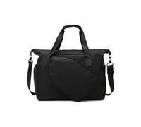 TingHaoO Sac à bandoulière convertible avec compartiment séparé pour chaussures et sac à bandoulière pour les modes de vie actifs Sac à main convertible pour les amateurs de sport, Noir , One Size