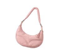 TingHaoO Sac à main matelassé tendance avec bandoulière réglable pour un usage quotidien et diverses occasions, rose
