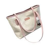 TingHaoO Sac à main surdimensionné pied-de-poule pour le travail des femmes, imperméable, pour ordinateur portable, matériaux en U, sac à main spacieux, main de travail, D, Taille unique