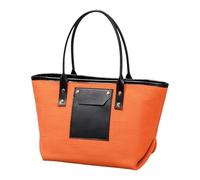 TingHaoO Sac de plage de grande capacité, sac à main tendance avec garniture en polyuréthane, sacs à bandoulière à double poignée pour gym, shopping pour femmes et filles, épaule pour la plage, a, One