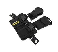 TingHaoO Sac de poids de plongée avec poches de rangement compactes pour plongée - 3,6 kg - Poche de poids à libération rapide