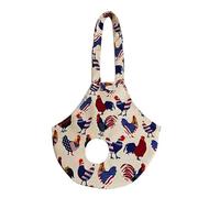 TingHaoO Sac de transport de poulet extérieur avec trous pour les jambes, support de volaille étanche pour les voyages et les expositions, sac de support réglable