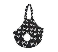 TingHaoO Sac de transport de poulet extérieur avec trous pour les jambes, support de volaille étanche pour les voyages et les expositions, sac de support réglable