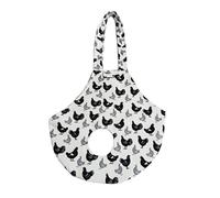 TingHaoO Sac de transport de poulet extérieur avec trous pour les jambes, support de volaille étanche pour les voyages et les expositions, sac de support réglable