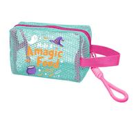 TingHaoO Sacs d'Halloween en maille pour enfants réutilisables et respirants pour collection de bonbons, cadeaux de fête pour enfants, pochettes réutilisables pour collation d'Halloween, Vert, With