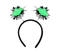 TingHaoO Serre-tête d'Halloween motif tête de mort, chauve-souris, bandeau phosphorescent pour cheveux pour coiffe, fournitures de fête d'Halloween pour adultes