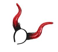 TingHaoO Serre-tête en corne de diable pour cosplay, fête, Halloween, accessoires de costume pour adultes et enfants, bal masqué, accessoire de costume, bandeau de danse, spectacles, coiffe