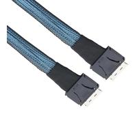 TingHaoO SFF-8611 Câble PCIe 8I mâle vers mâle Extension de données 50 cm/100 cm pour carte graphique externe serveurs internes