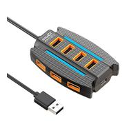 TingHaoO Station d'accueil USB 2.0 avec rallonge USB légère pour clavier et ordinateur portable