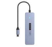 TingHaoO Station d'accueil USB C en aluminium 10 Gbit/s pour ordinateur portable, accessoires pour ordinateur portable, adaptateur de transfert de données pour ordinateur portable