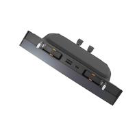 TingHaoO Station d'accueil USB pour transfert de données de voiture, console centrale, chargement USB intégré avec couvercle coulissant