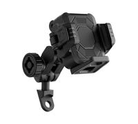 TingHaoO Support de téléphone pour moto, support de téléphone portable, support de guidon de vélo avec antivol