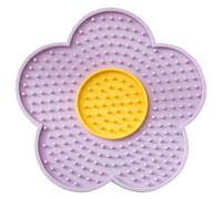 TingHaoO Tapis à lécher pour chien avec ventouses - Mangeoire lente pour nourriture humide et sèche