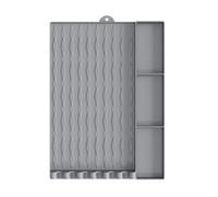TingHaoO Tapis de cuisson en silicone pour grille de cuisson, ustensiles de barbecue, avec compartiments séparés pour le camping et les pique-niques, fournitures de barbecue en plein air