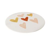 TingHaoO Tapis rond pour chambre à coucher, salon, chaise d'ordinateur, chaise à bascule, tapis de sol, tapis simple, couverture de chevet ronde