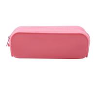 TingHaoO Trousse à crayons de grande capacité en silicone résistante à l'eau avec fermeture éclair pour étudiants, adultes, enfants, b