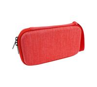 TingHaoO Trousse à stylos résistante aux chocs pour enfants en tissu Oxford résistant à l'eau pour fournitures d'art et accessoires d'artisanat, Rouge