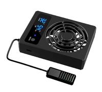 TingHaoO Ventilateur de refroidissement pour terrariums à faible bruit Refroidisseur d'air Réducteur d'humidité Refroidisseur Automatique Refroidisseur Silencieux Refroidisseur Reptiles