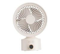 TingHaoO Ventilateur de table avec 3 vitesses - Solution de refroidissement de bureau - Texture ABS pour un refroidissement silencieux et efficace