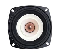 TingHaoO Woofer conique en aluminium de 10,2 cm pour étagères haut-parleurs configurations sonores douanières haut-parleurs haute fidélité basses distorsions