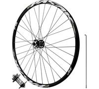 TINGMIAN Moyeu Roues Arrière VTT 26" 27,5", Frein À Disque Alliage D'aluminium, Jante 9 Mm QR, Paire Roues Vélo 32H for 7 8 9 10 11 12 Vitesses(Front Wheel,29inch)