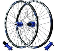 TINGMIAN Paire Roues VTT 26/27,5/29 Pouces Freins Disque Axe Traversant 142 Mm, Moyeux Roulements Étanches HG, Jantes Avant Et Arrière for Cassette 7-11 Vitesses(Thru AXLE Front+Rear,29 inch)