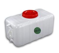 TINGMIAN Réservoirs d'eau Récipients Stockage d'eau Plastique Récupérateur Pluie for Voiture Écologique Épais Et Durable Poignée Pratique for Un Transport Facile(100L)