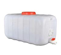 TINGMIAN Réservoirs d'eau Réservoir d'eau Plastique Épais 25 L/50 L/100 L/150 L/200 L/300 L Conteneur Baril d'urgence avec Robinet Durable Et Facile À Utiliser(200l)