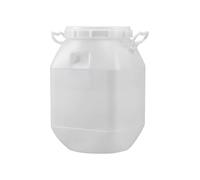 TINGMIAN Seau en plastique de qualité alimentaire avec couvercles, réservoir d'eau de 50 l/85 L pour le camping, la randonnée ou d'autres activités de plein air (50 L)