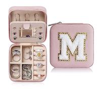 TINGN Boîte à Bijoux pour Fille et Femme - Cadeau de Voyage et de Noël - Petite Boîte à Bijoux Portable