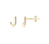TINGN Boucles d'oreilles en argent 925 pour femme et fille - Boucles d'oreilles médicales en or et argent - Lettres - Hypoallergéniques - Pour femmes et filles, S, Argent sterling