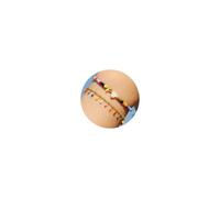 TINGN Bracelet de perles colorées avec lettres de A à Z Boho pour femme, bracelet coloré pour femme, bracelet bohème multicolore pour femme, bracelet doré pour femme, 20 cm