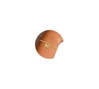TINGN Bracelet en Or pour Femmes et Filles - Bracelet à Nœud Plaqué 18K avec Pendentif en Forme de Cœur Personnalisé Bracelets Nœud d'Amour Cadeaux pour Femmes, Amie, Fille