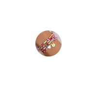 TINGN Bracelet pour femme doré - Bracelet de perles colorées - Bracelet cœur - Bracelets dorés - Lettres de A à Z - Cadeau personnalisé pour femmes adolescentes filles meilleure amie - Cadeaux pour