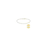 TINGN Bracelet pour femme en argent sterling 925 pour femmes et filles - Bracelet à chaîne empilable simple et intemporel avec perles de 1,7 mm, 21,5 cm (8.5 zoll), Argent sterling