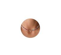 TingN Collier Perle Colorées Lettre Fille Femme - Y2k Esthétique Bijoux Fait à la Main Bohème Cadeau Anniversaire
