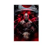 TINGTOEO Poster sur toile Athlète de combat intégré, Georges St Pierre, décoration de chambre à coucher, paysage sportif, bureau, chambre, cadeau, sans cadre, 30 x 45 cm