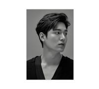 TINGTOEO Poster sur toile de l'acteur coréen Lee Min Ho - Décoration murale pour salon, chambre à coucher - Style sans cadre - 30 x 45 cm