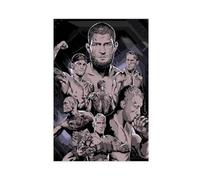 TINGTOEO Poster sur toile UFC MMA - Décoration de chambre à coucher - Paysage sportif - Décoration de bureau - Cadeau sans cadre - 30 x 45 cm