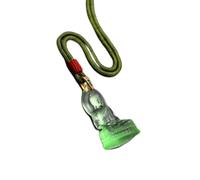 Tingyilan Collier Pendentif Bouddha Sakyamuni Émaillé 1 Pièce Pour Hommes Et Femmes, Collier En Jade Bouddha Guanyin Avec Chaîne En Cristal, Bijou Porte-Bonheur, Cadeau,B,One Size