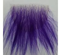Tingyilan faux cheveux privés, bikini réaliste invisible, poils colorés pour hommes et femmes, simulation faite à la main, fibre de haute température, poils pubiens,Violet
